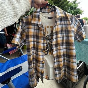 boys 2 piece shirt